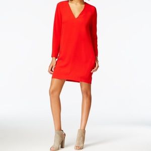 RACHEL ROY V-neck shift dress sz M